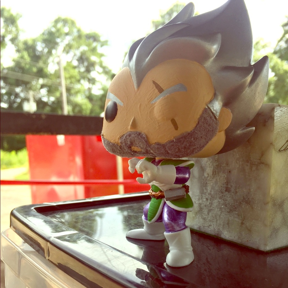 Funko pop custom paragus from dbz